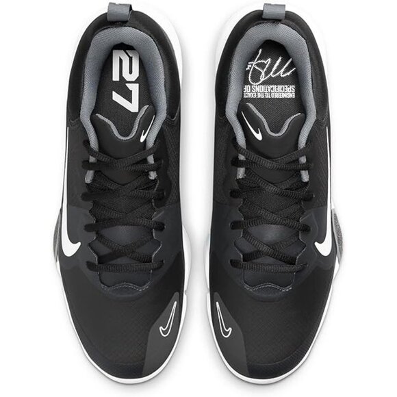 Nike Mens Force Zoom Trout 9 Pro Low Metal Baseball Cleats FB2907-001 Black Sz 7 main image 7